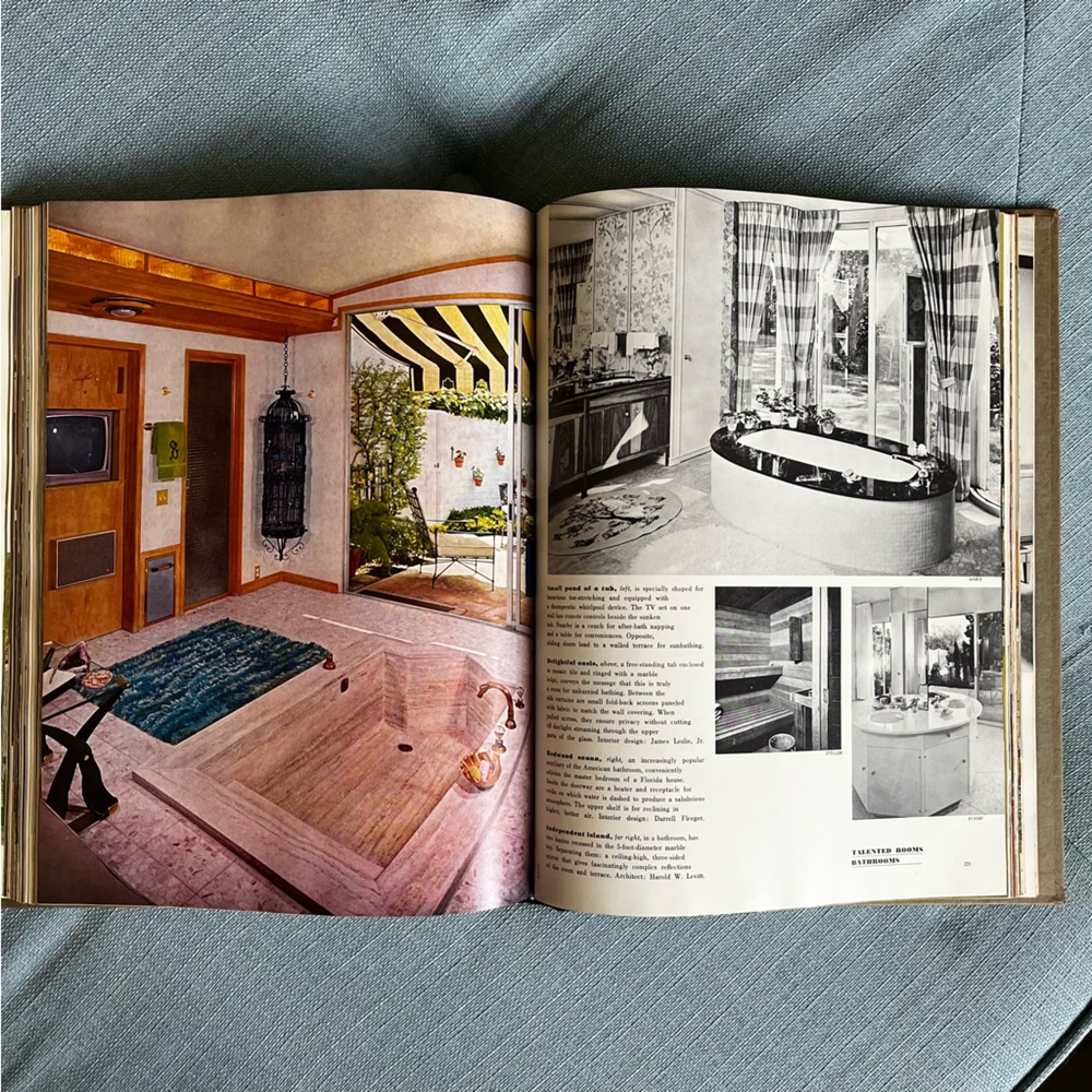 HOUSE AND GARDENS COMPLETE GUIDE TO INTERIOR DECORATION 1970